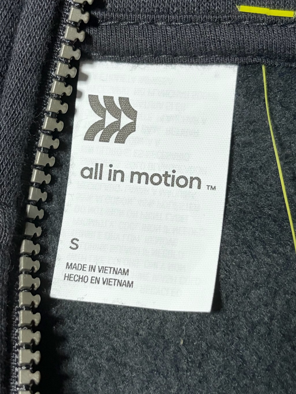 All In Motion 1/2 Zip Pullover Slightly Cropped - Size S - Picture 4 of 7